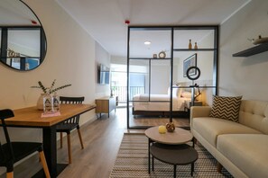 Appartement | 1 slaapkamer, een strijkplank/strijkijzer, internet