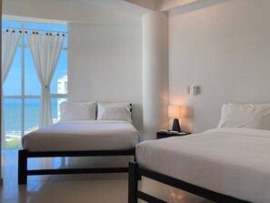 Apartment | 2 bedrooms, Internet - w Lovely 2BR w Beautiful Ocean View n AC in CTG (Cartagena)