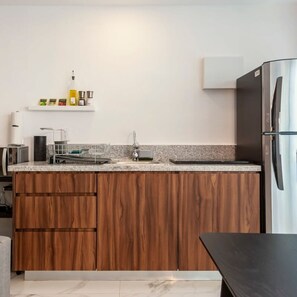 Leilighet | 1 soverom og internett