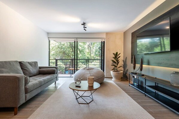 Apartment | 2 bedrooms - w Charming 2BR With Balcony Parque Espa a (Mexico City)