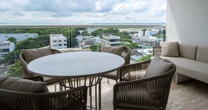 w Amazing Loft in w/ Balcony La Boquilla