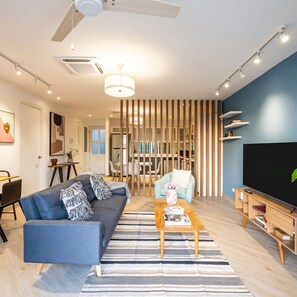 Leilighet | 1 soverom og internett