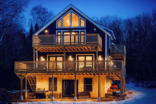 Experience Lakeside Living with a Perfect Blend of Rustic Charm & Modern Luxury