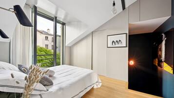 5 chambres, fer et planche Ă repasser, Wi-Fi, draps fournis