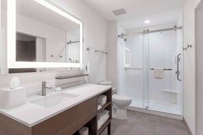 Bathroom shower - Home2 Suites By Hilton Lake Jackson (Lake Jackson)