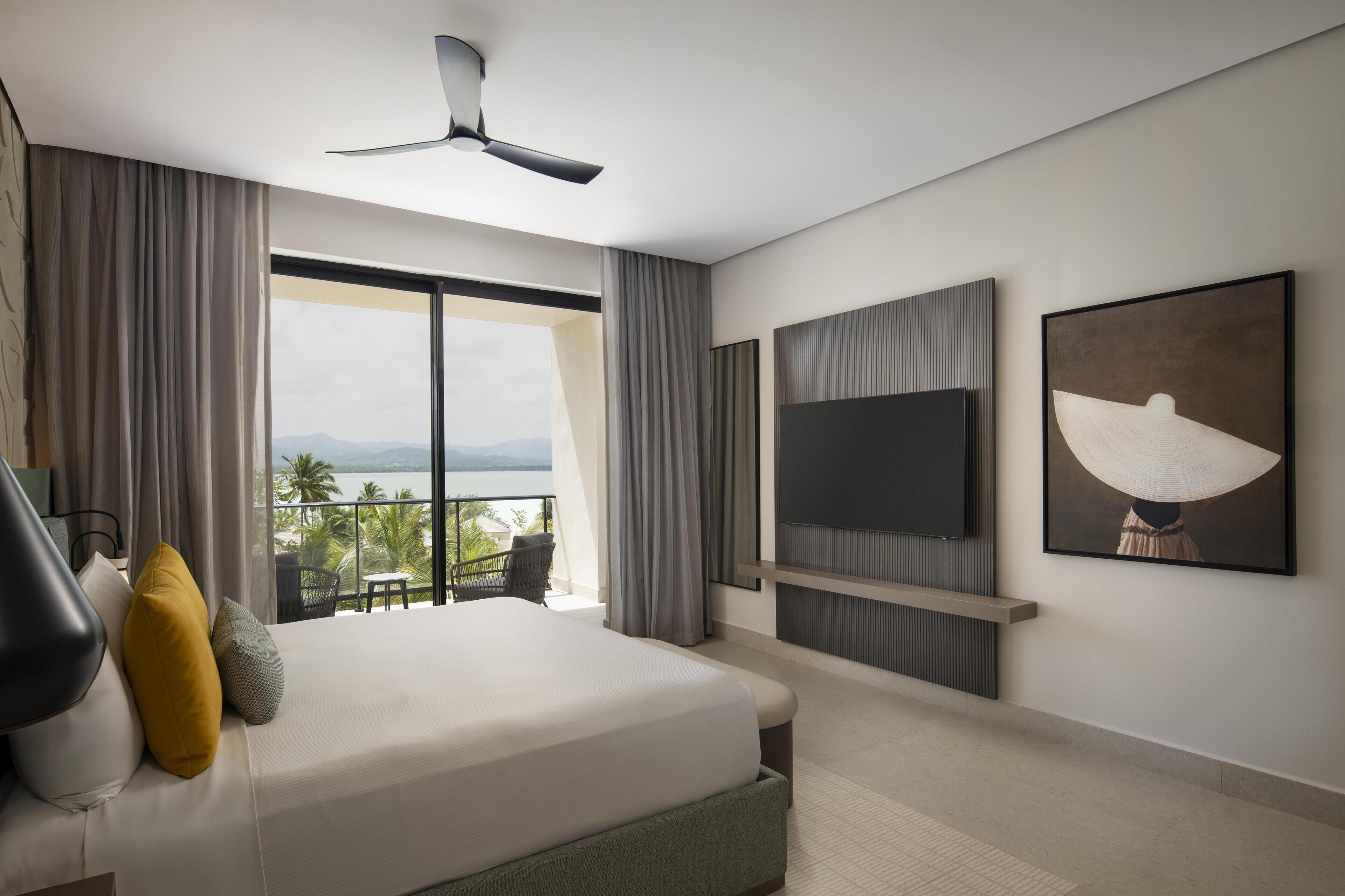 Ropa de cama de alta calidad y artículos del minibar gratis 