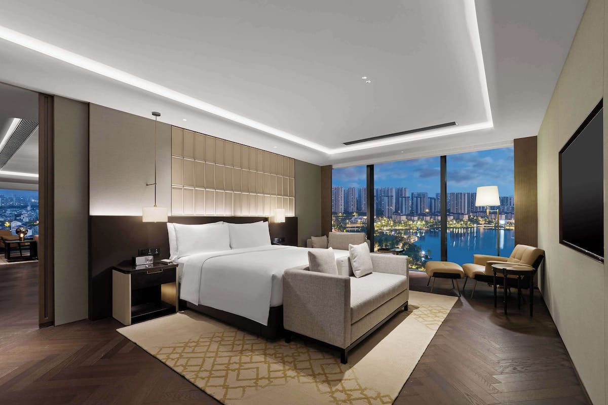 65-inch TV with satellite channels