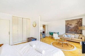 1 bedroom, iron/ironing board, bed sheets, wheelchair access