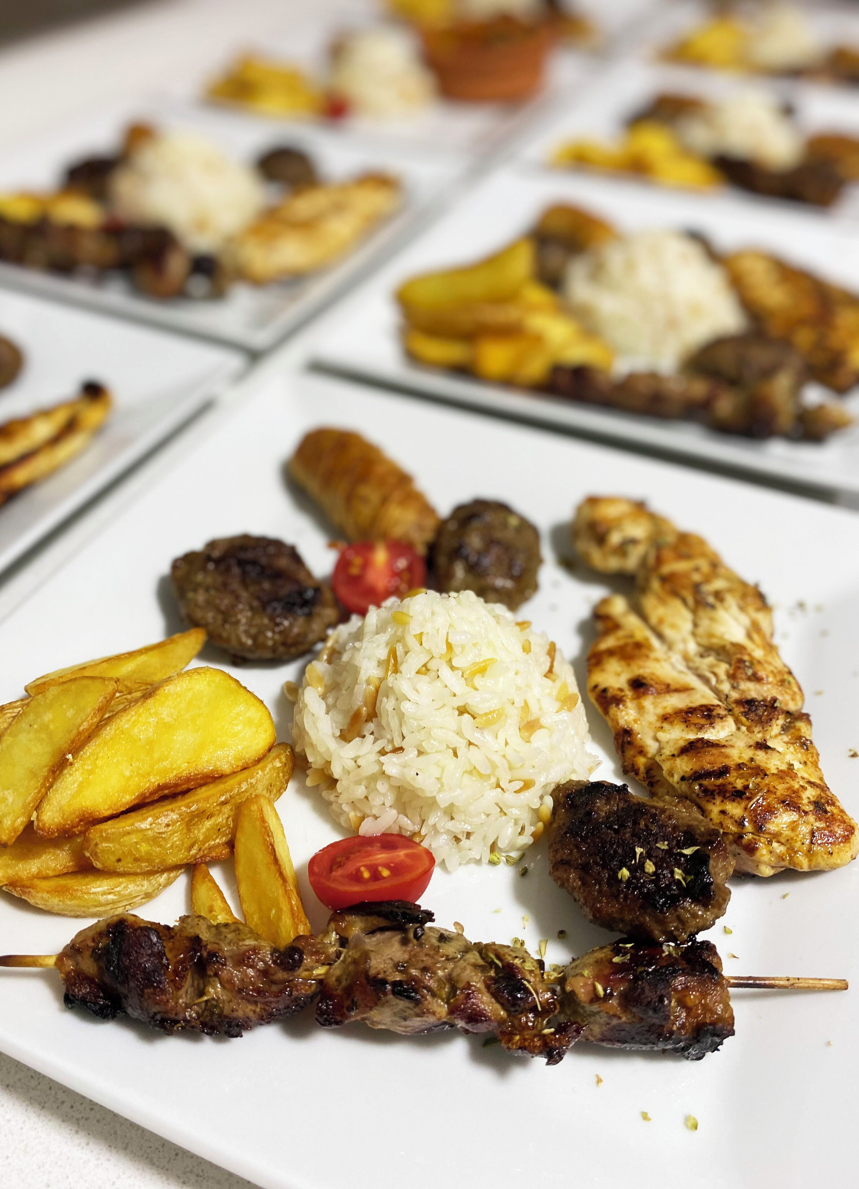 الطعام والشراب
