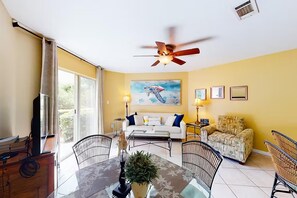 Condo, 1 Queen Bed with Sofa bed (Gulfview II 130) | Living area - Gulfview II 130 (Miramar Beach)