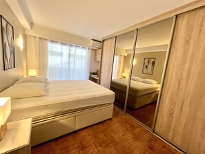 1 室の ベッドルーム、アイロン / アイロン台、旅行用ベビーベッド、WiFi