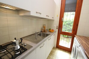 Appartement, 3 slaapkamers, uitzicht op tuin | Interieur