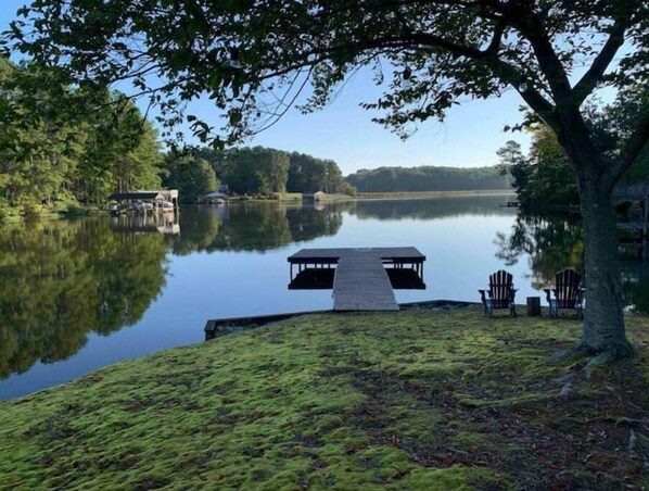 Property grounds - Lake Gaston waterfront, boat ramp, canoe, kayaks, fire pit, & more! (Littleton)