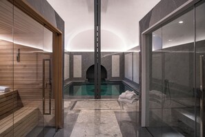 Sauna, steam room, deep-tissue massages, massages - Palazzo Shedir - The Leading Hotels of the World (Rome)