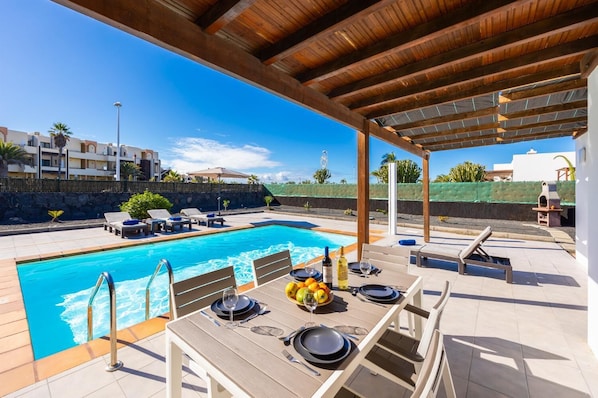 Piscine chauffée