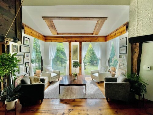 Insta-worthy artist’s retreat with amazing gazebo