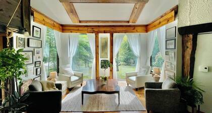 Insta-worthy artist’s retreat with amazing gazebo