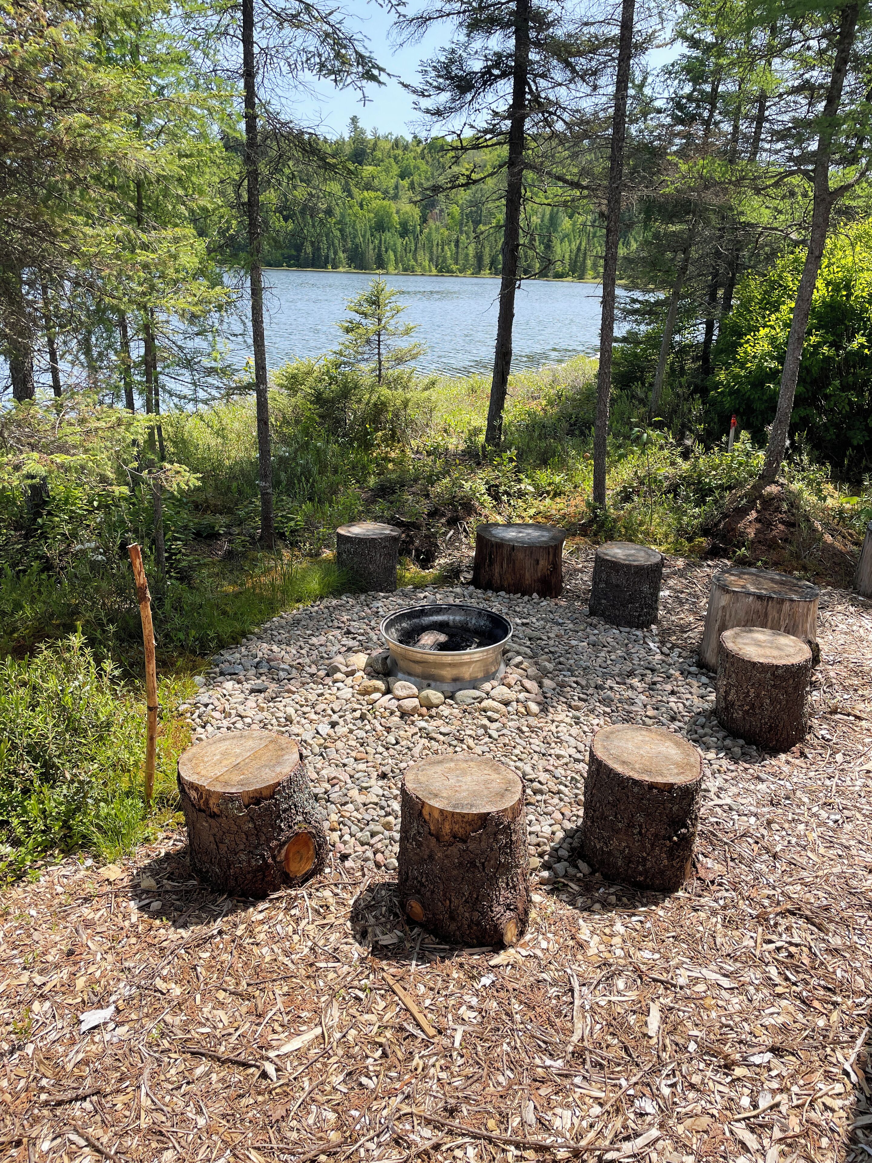 Enceinte de l’hébergement