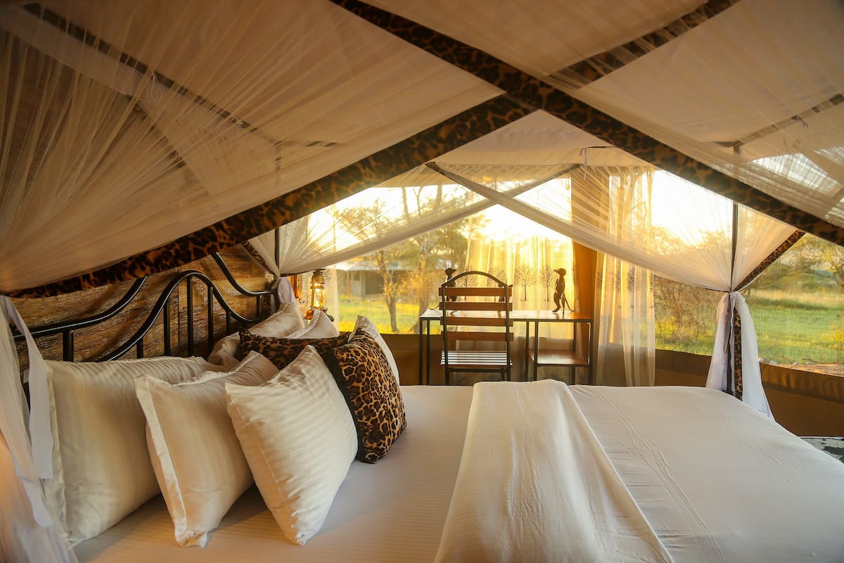 Luxury Double or Twin Room | Egyptian cotton sheets, premium bedding, memory foam beds, desk