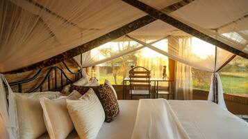 Chambre Luxe Double ou avec lits jumeaux | Draps en coton égyptien, literie de qualité supérieure