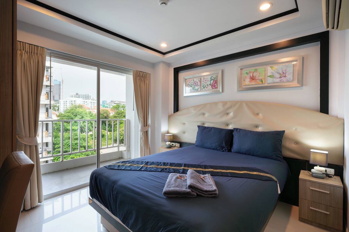 Basic Studio, 1 Katil Ratu (Queen), City View | Wi-fi percuma, cadar katil