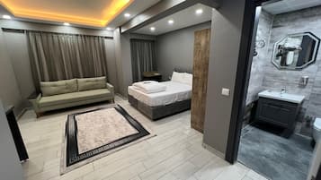 2 habitaciones y sábanas de algodón egipcio