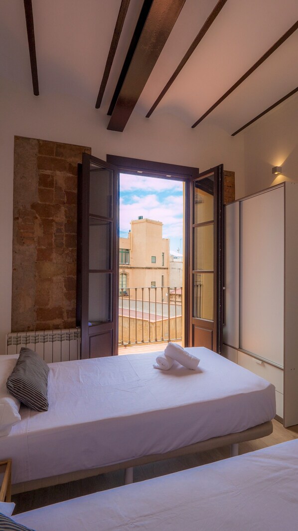 2 chambres, fer et planche à repasser, Wi-Fi, literie fournie