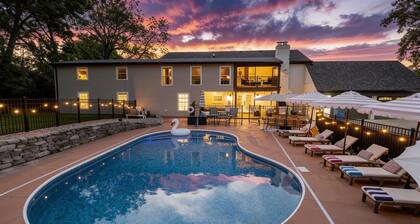 Estate, 5 Kings, Heated Pool, Hot Tub, Games, Dogs