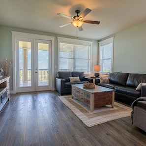 Apartment, Accessible | 3 bedrooms, desk, iron/ironing board, Internet - Stunning Views Beach Club 2 Pools and Amenities (Galveston)