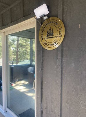 Exterior detail - Golden Sparrow's Nest (Green Mountain Falls)