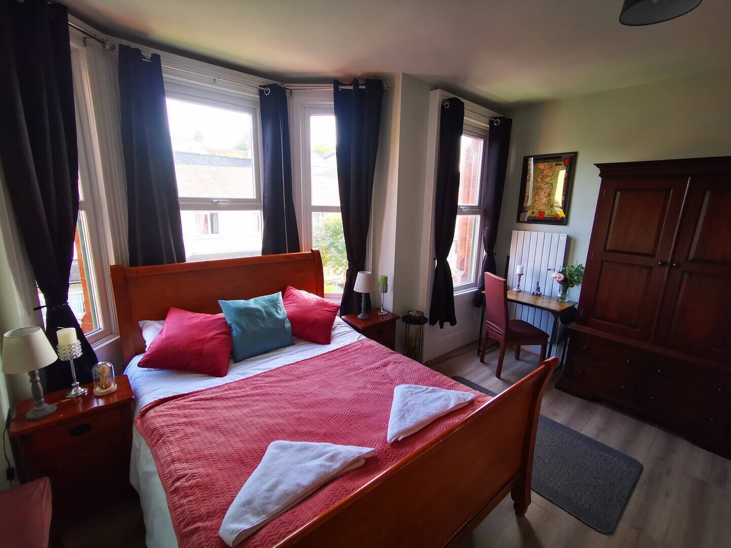 4 bedrooms, iron/ironing board, travel cot, free WiFi