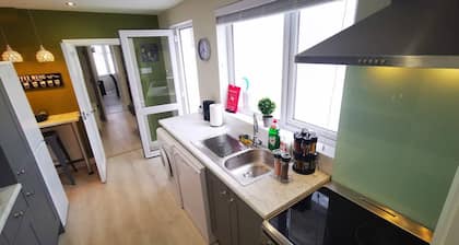 The spacious holiday home is equipped with 4 bedrooms