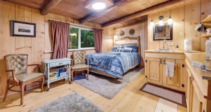 Cozy studio cabin less than a mile to Mt. Rainier entrance.