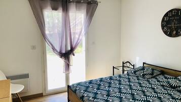 3 chambres, bureau, lit parapluie, Wi-Fi gratuit