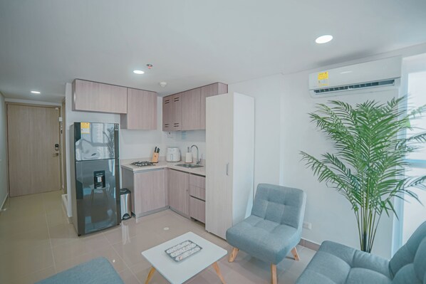 豪華公寓 | 1 間臥室、免費無線上網