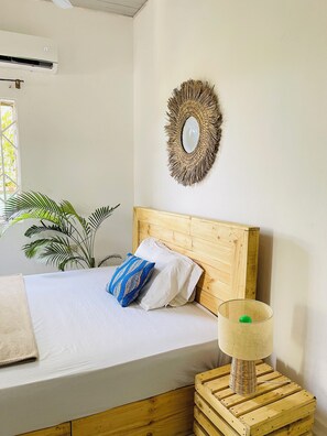 1 soverom, strykejern/-brett, wi-fi og sengetøy