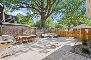 Outdoor dining - Legacy Haus Estates (Topeka)