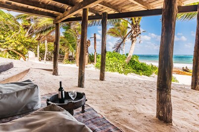Beachfront Private Sanctuary with private Chef included