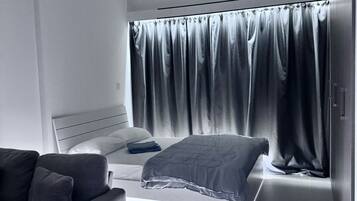 1 sovrum, strykjärn/strykbräda, wi-fi och sängkläder