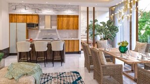 Executive Double Room, Valley View | Private kitchen - The Estates at Vidanta (Mezcales)