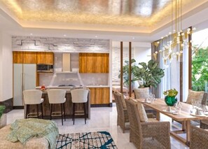 Executive Double Room, Valley View | Private kitchen | Stovetop, espresso maker, coffee/tea maker, toaster - The Estates at Vidanta (Mezcales)