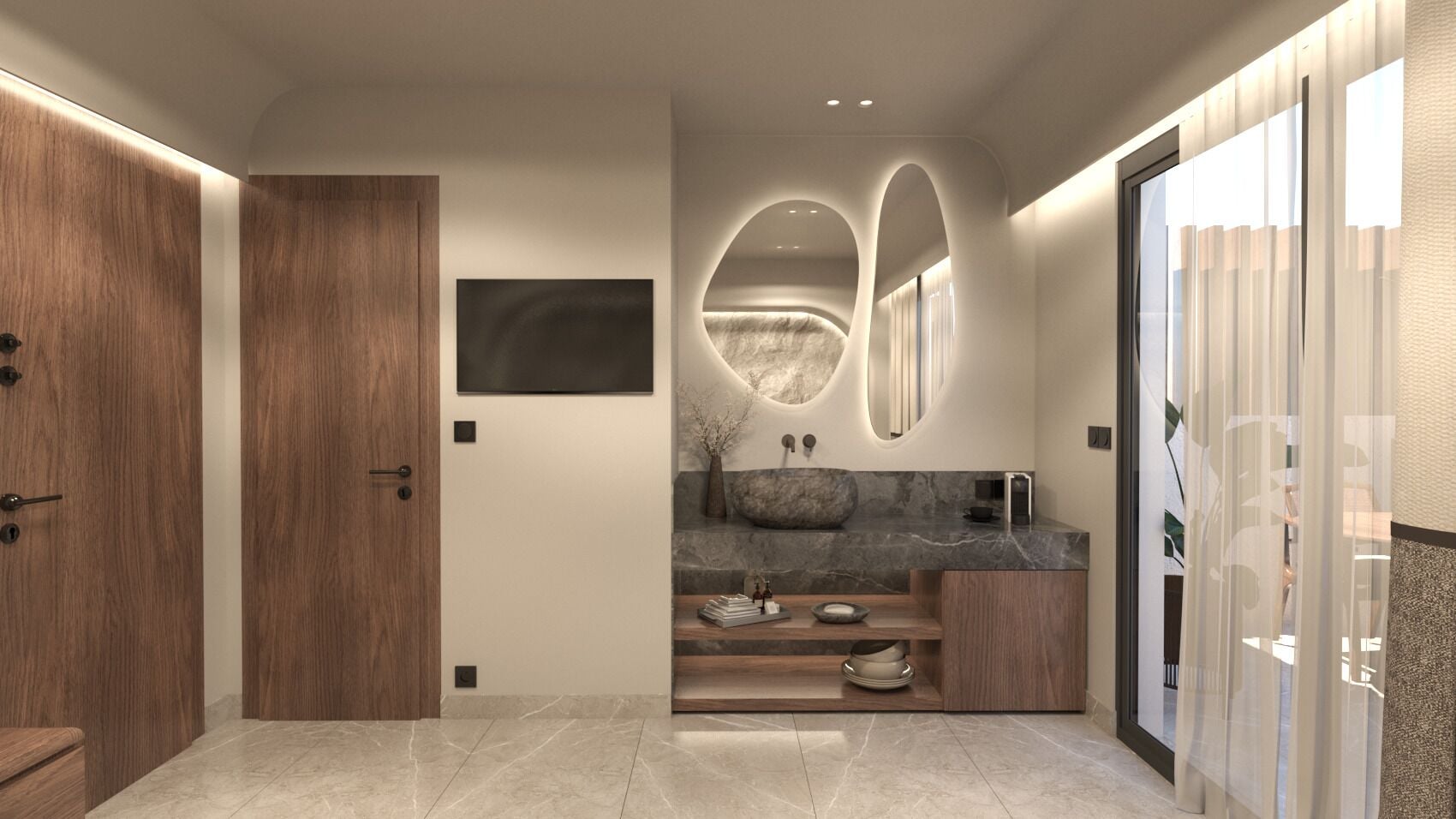 Hypo-allergenic bedding, Tempur-Pedic beds, in-room safe, soundproofing