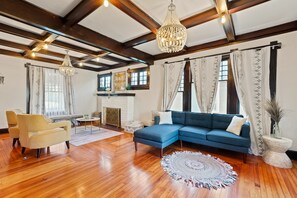 Living area - College Hill Bungalow (Topeka)
