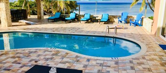 Reef Romance, Rum Point Oceanfront Villa with Private Pool and Gorgeous Beach!