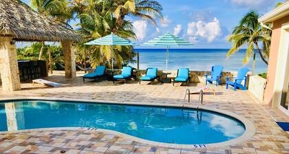 Reef Romance, Rum Point Oceanfront Villa with Private Pool and Gorgeous Beach!