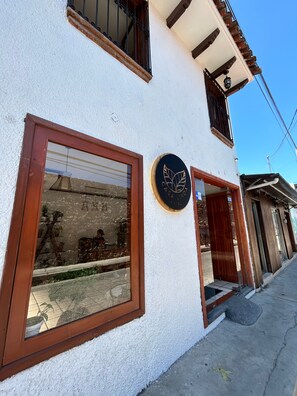 Fachada da propriedade