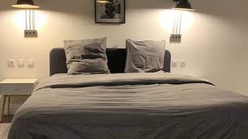 2 habitaciones, tabla de planchar con plancha y wifi gratis