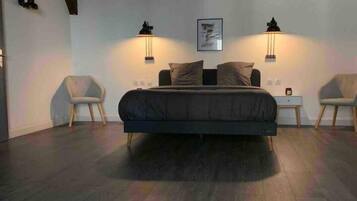 2 habitaciones, tabla de planchar con plancha y wifi gratis