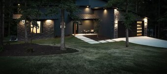 Cozy Chalet with Hot Tub Woodland Views Near Back 40 Trails