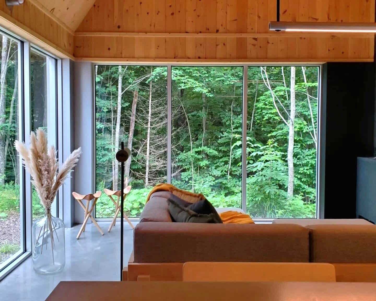 Foyer, livres, bureau